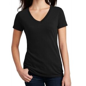 Black Vneck District tshirt